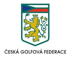 Logo České golfové federace.